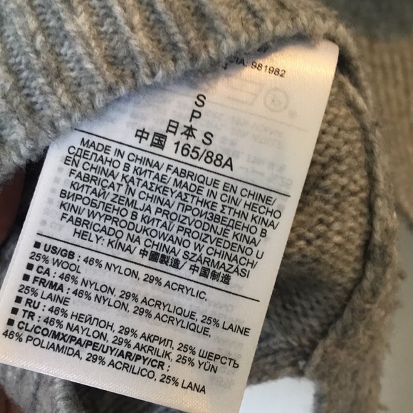 Gap sweater gray size small - Picture 6 of 7